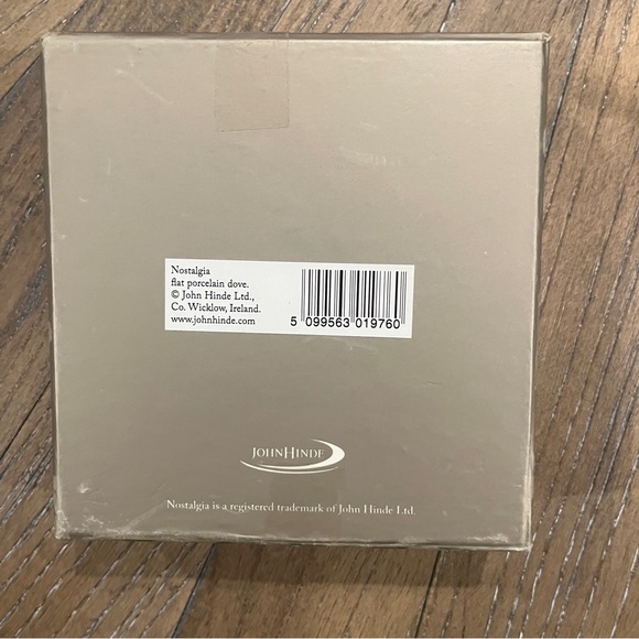 Rare Nostalgia  Flat Porcelain Dove Tree Ornament John Hinde - Ireland - Picture 5 of 5